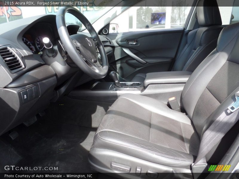 Forged Silver Metallic / Ebony 2015 Acura RDX