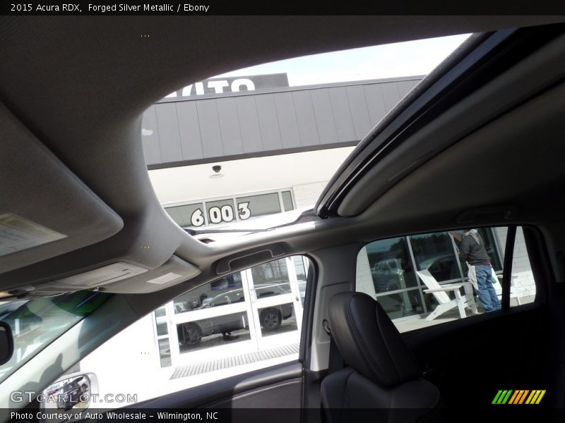 Forged Silver Metallic / Ebony 2015 Acura RDX