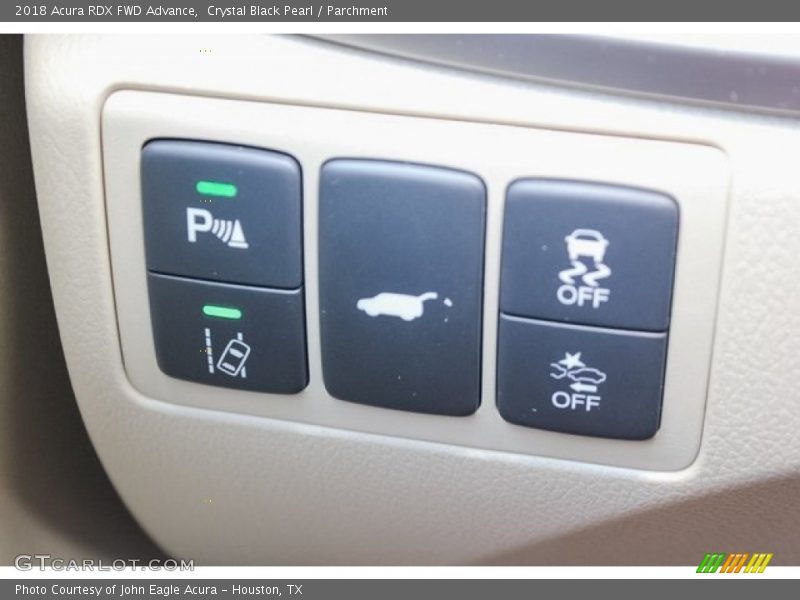 Crystal Black Pearl / Parchment 2018 Acura RDX FWD Advance