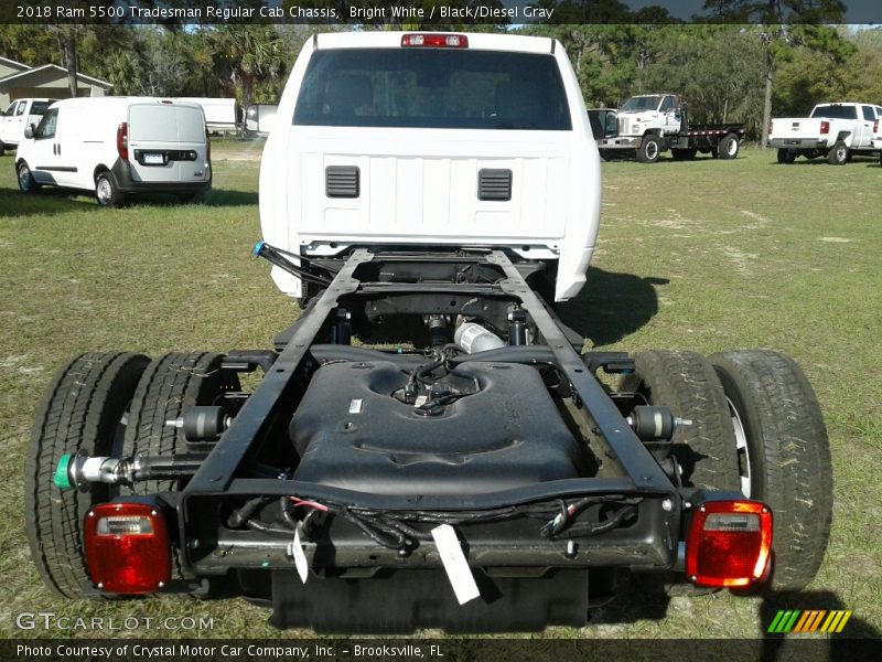 Bright White / Black/Diesel Gray 2018 Ram 5500 Tradesman Regular Cab Chassis