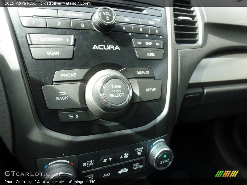 Forged Silver Metallic / Ebony 2015 Acura RDX