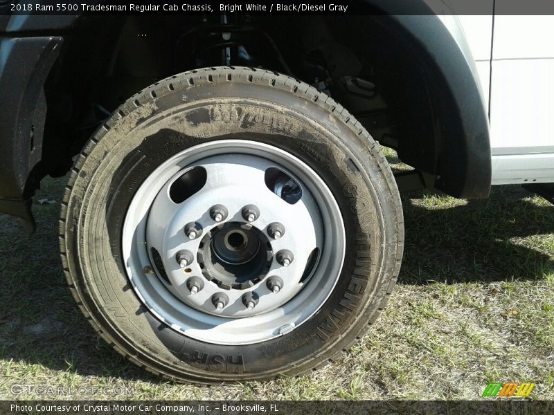 Bright White / Black/Diesel Gray 2018 Ram 5500 Tradesman Regular Cab Chassis