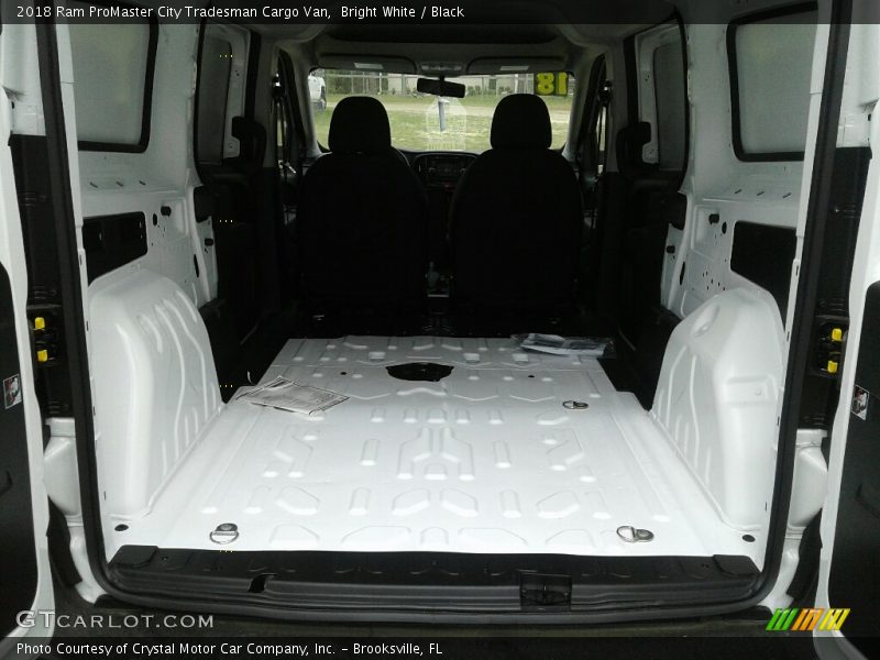 Bright White / Black 2018 Ram ProMaster City Tradesman Cargo Van