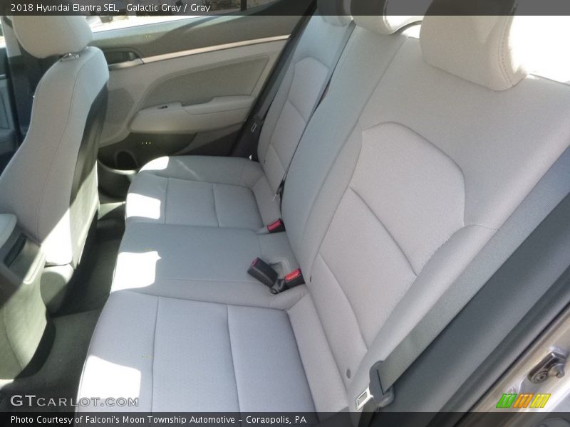 Galactic Gray / Gray 2018 Hyundai Elantra SEL