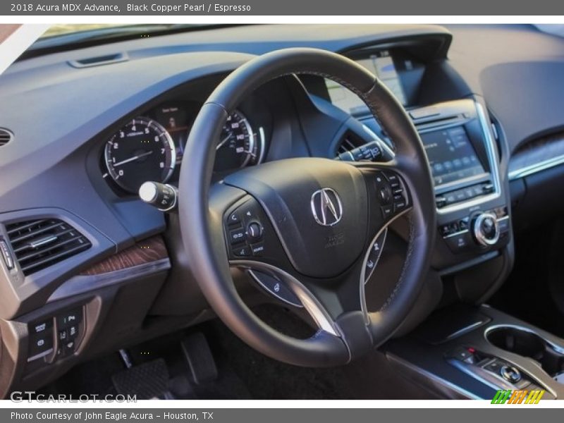 Black Copper Pearl / Espresso 2018 Acura MDX Advance