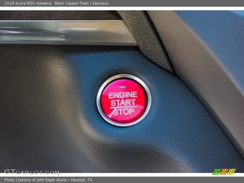 Black Copper Pearl / Espresso 2018 Acura MDX Advance