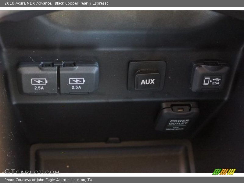 Black Copper Pearl / Espresso 2018 Acura MDX Advance