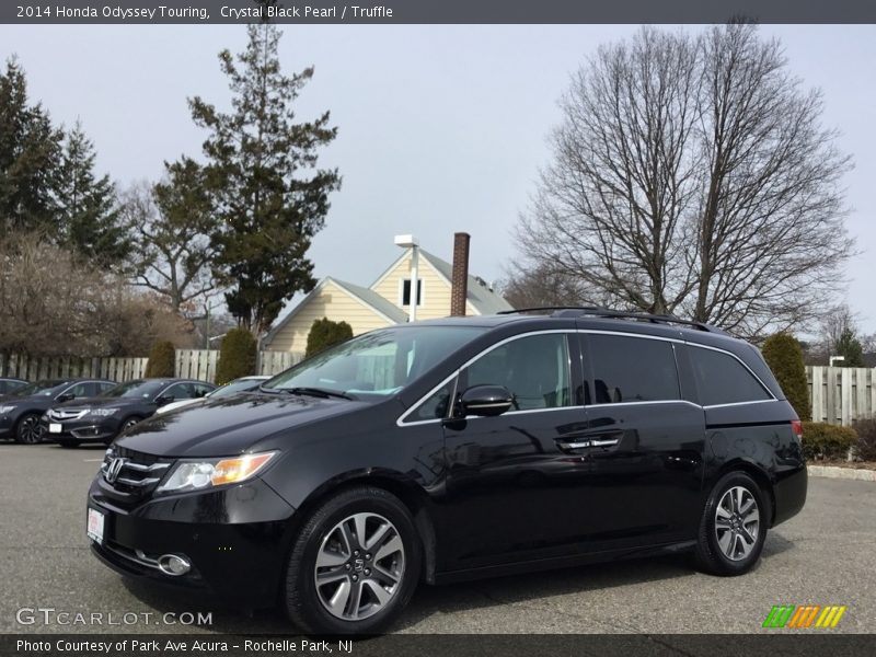 Crystal Black Pearl / Truffle 2014 Honda Odyssey Touring