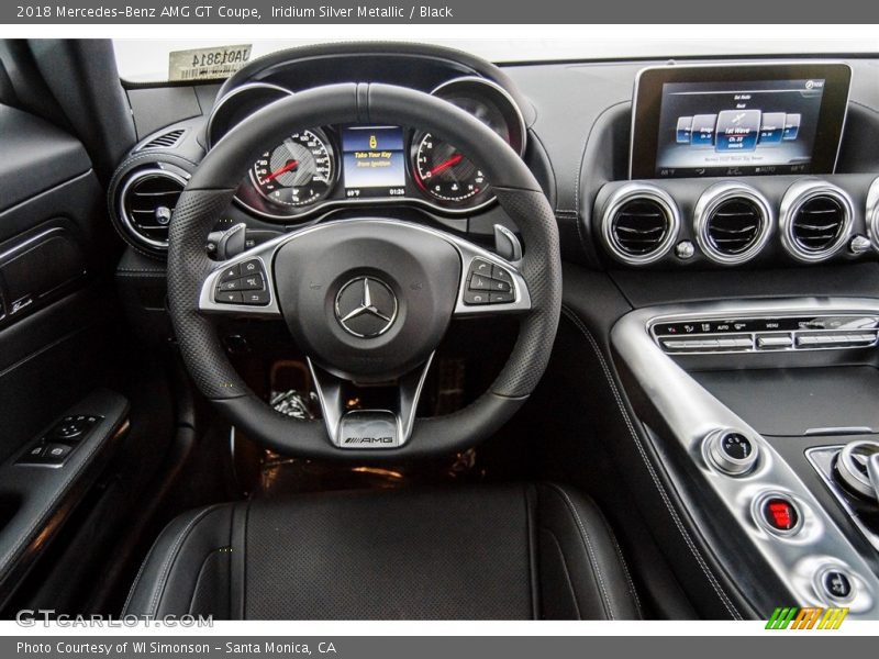 Iridium Silver Metallic / Black 2018 Mercedes-Benz AMG GT Coupe