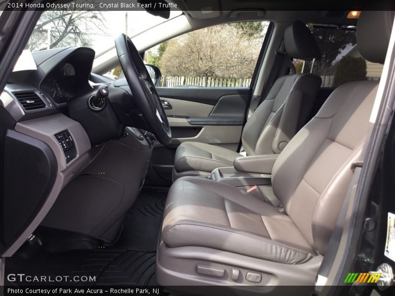Crystal Black Pearl / Truffle 2014 Honda Odyssey Touring