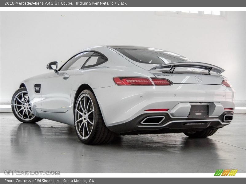 Iridium Silver Metallic / Black 2018 Mercedes-Benz AMG GT Coupe