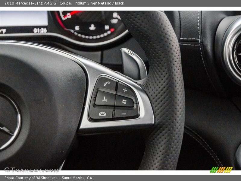 Controls of 2018 AMG GT Coupe