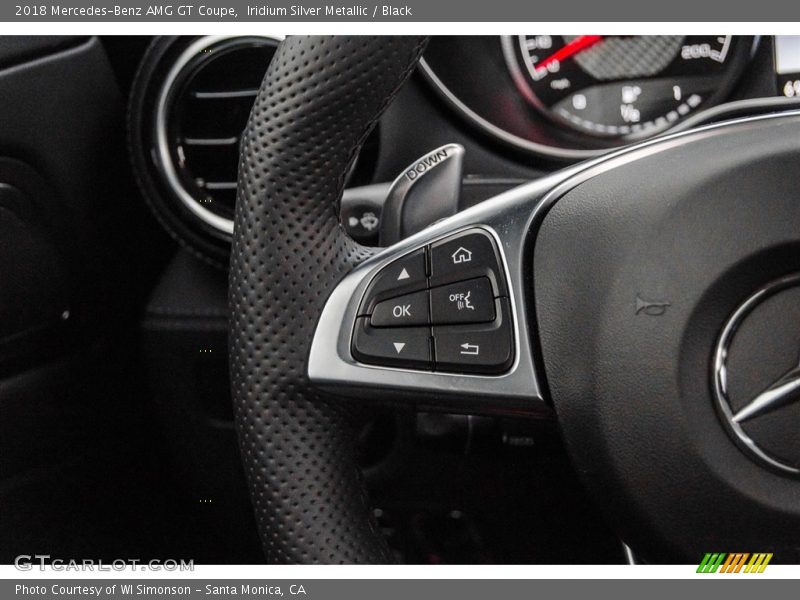 Controls of 2018 AMG GT Coupe