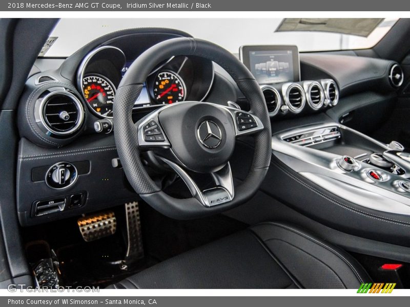 Iridium Silver Metallic / Black 2018 Mercedes-Benz AMG GT Coupe