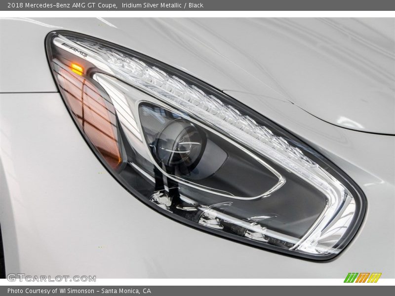Iridium Silver Metallic / Black 2018 Mercedes-Benz AMG GT Coupe