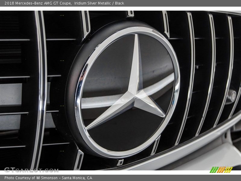 Iridium Silver Metallic / Black 2018 Mercedes-Benz AMG GT Coupe