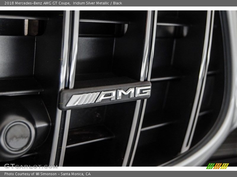 Iridium Silver Metallic / Black 2018 Mercedes-Benz AMG GT Coupe