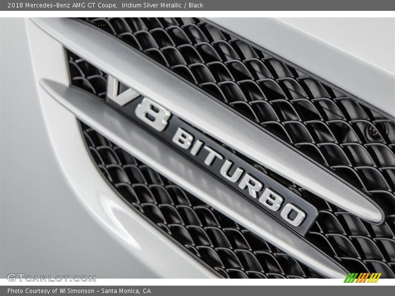 Iridium Silver Metallic / Black 2018 Mercedes-Benz AMG GT Coupe