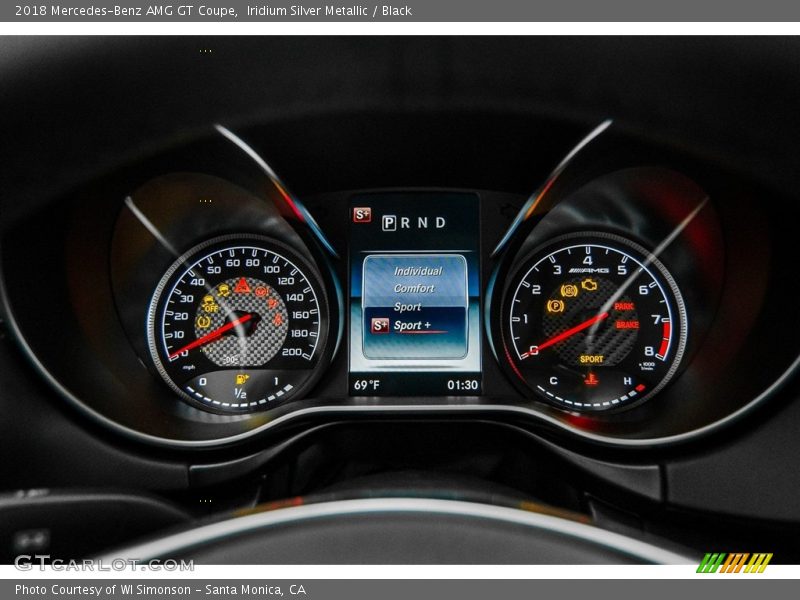  2018 AMG GT Coupe Coupe Gauges