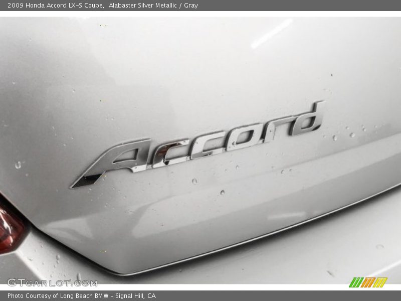 Alabaster Silver Metallic / Gray 2009 Honda Accord LX-S Coupe