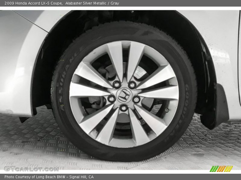 Alabaster Silver Metallic / Gray 2009 Honda Accord LX-S Coupe