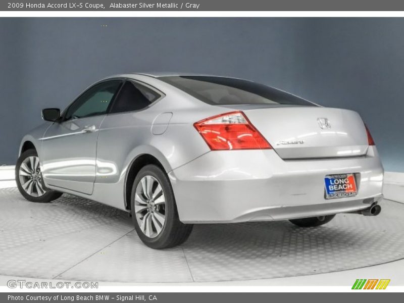 Alabaster Silver Metallic / Gray 2009 Honda Accord LX-S Coupe