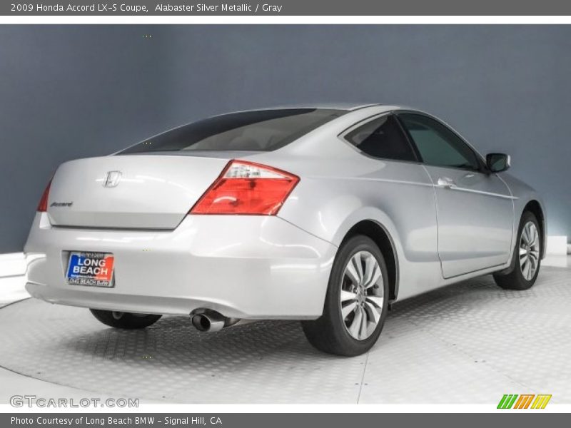 Alabaster Silver Metallic / Gray 2009 Honda Accord LX-S Coupe