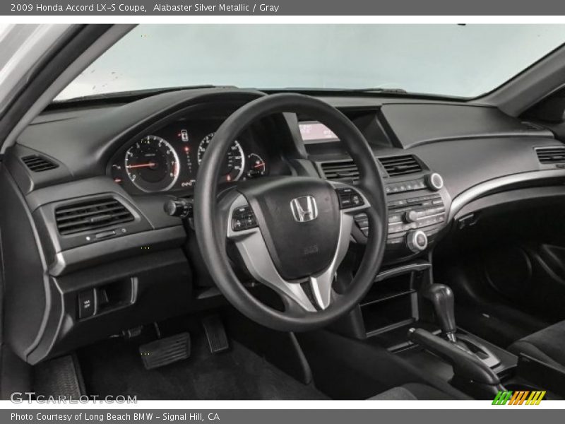 Alabaster Silver Metallic / Gray 2009 Honda Accord LX-S Coupe