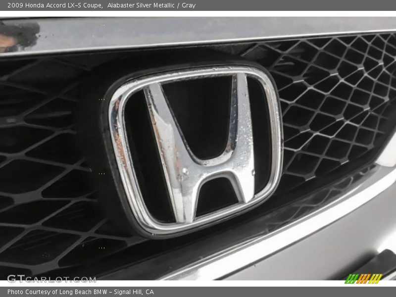 Alabaster Silver Metallic / Gray 2009 Honda Accord LX-S Coupe