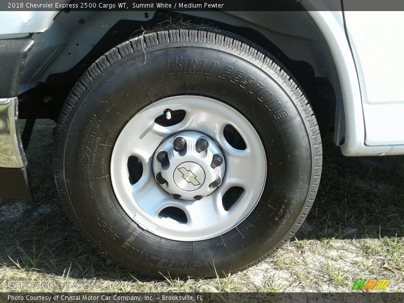 Summit White / Medium Pewter 2018 Chevrolet Express 2500 Cargo WT