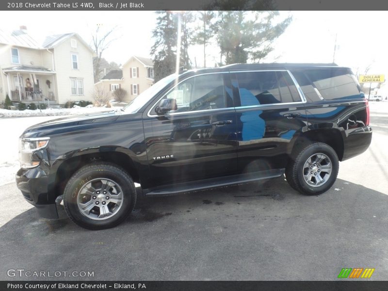 Black / Jet Black 2018 Chevrolet Tahoe LS 4WD