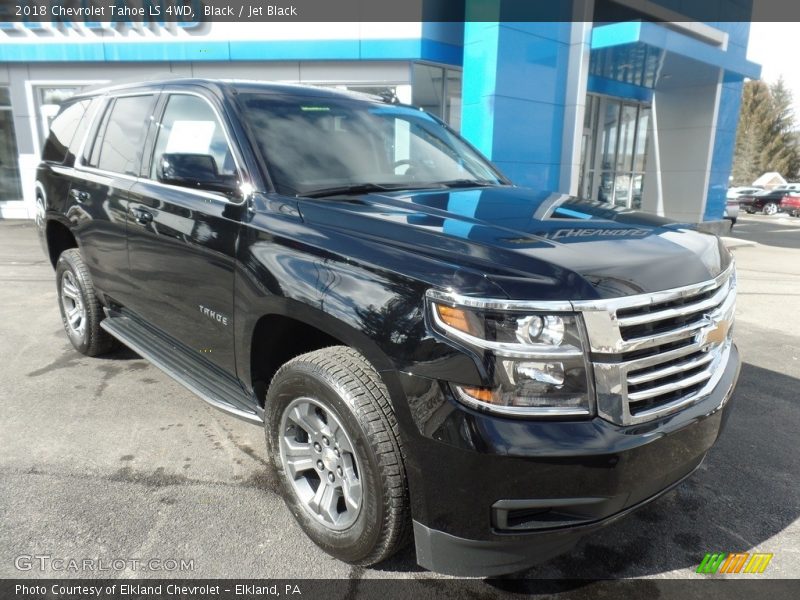 Black / Jet Black 2018 Chevrolet Tahoe LS 4WD