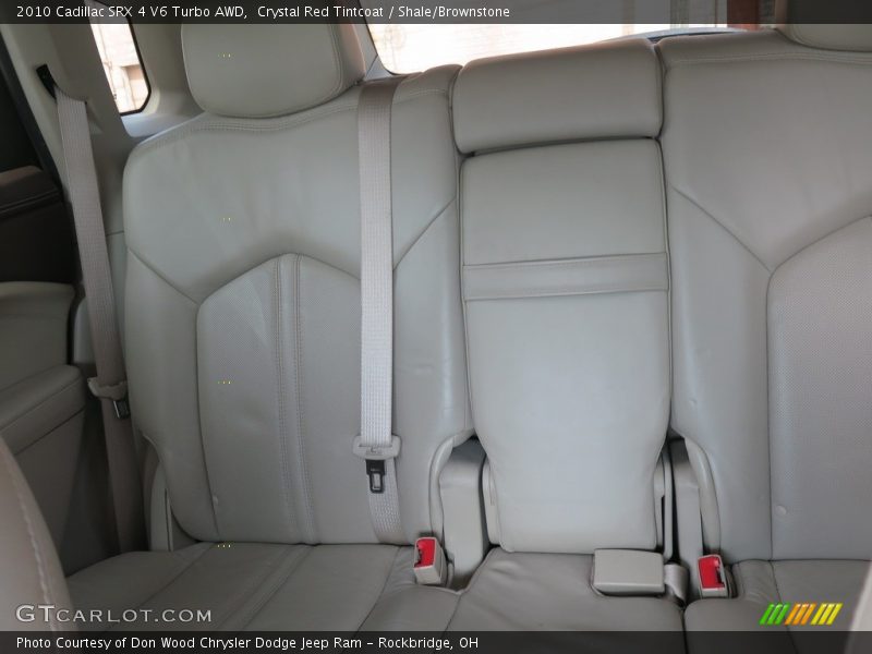 Crystal Red Tintcoat / Shale/Brownstone 2010 Cadillac SRX 4 V6 Turbo AWD