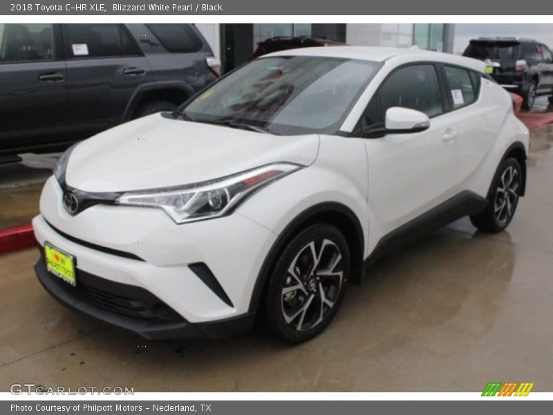 Blizzard White Pearl / Black 2018 Toyota C-HR XLE