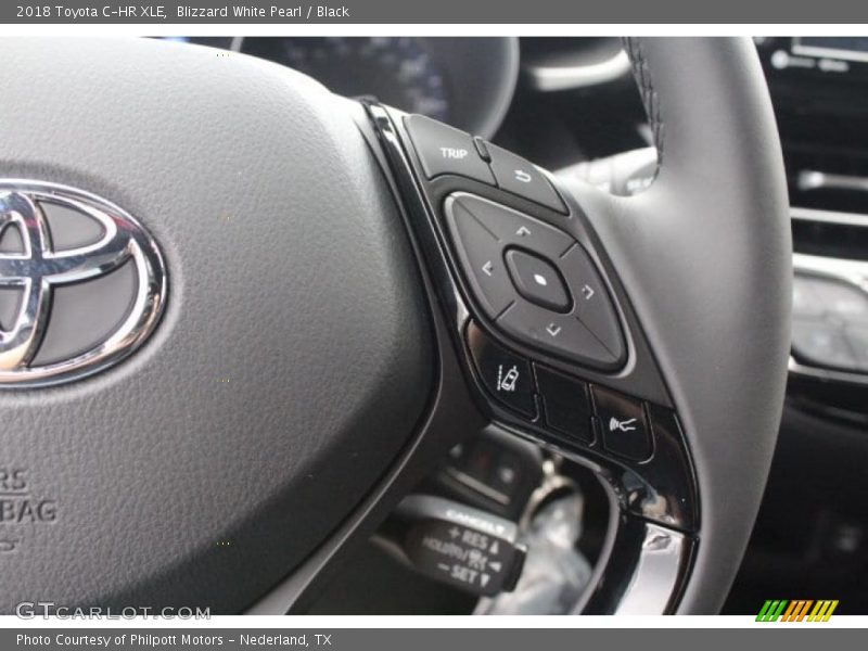 Blizzard White Pearl / Black 2018 Toyota C-HR XLE