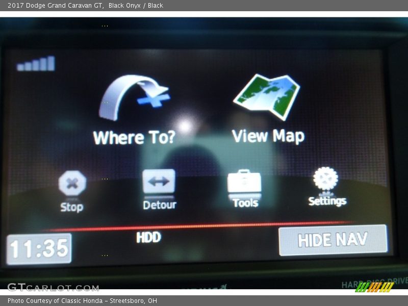 Black Onyx / Black 2017 Dodge Grand Caravan GT