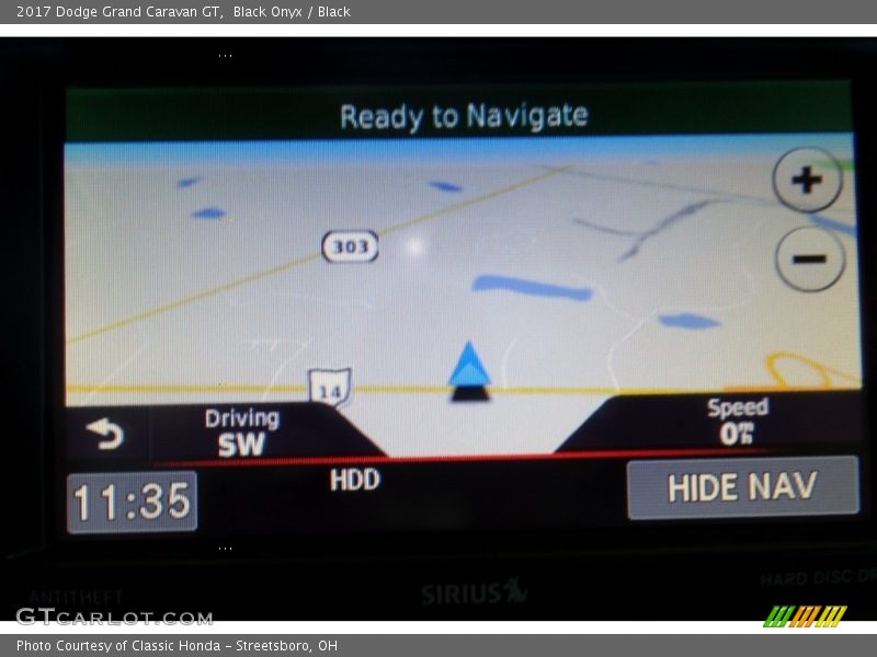 Black Onyx / Black 2017 Dodge Grand Caravan GT