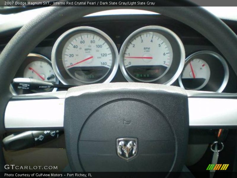 Inferno Red Crystal Pearl / Dark Slate Gray/Light Slate Gray 2007 Dodge Magnum SXT