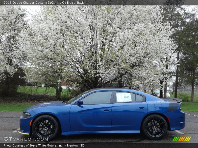 IndiGo Blue / Black 2018 Dodge Charger Daytona 392