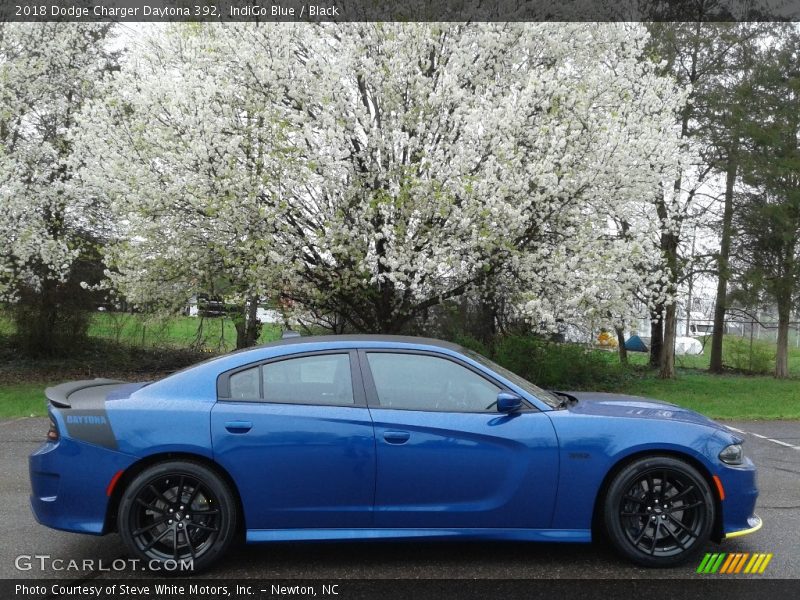 IndiGo Blue / Black 2018 Dodge Charger Daytona 392