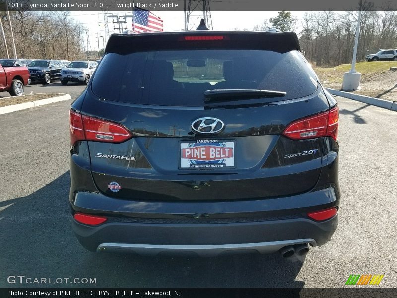 Twilight Black / Saddle 2013 Hyundai Santa Fe Sport 2.0T