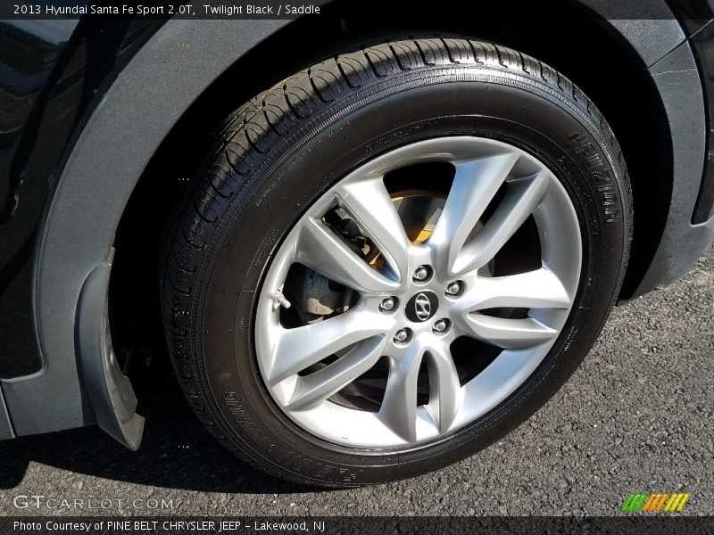 Twilight Black / Saddle 2013 Hyundai Santa Fe Sport 2.0T
