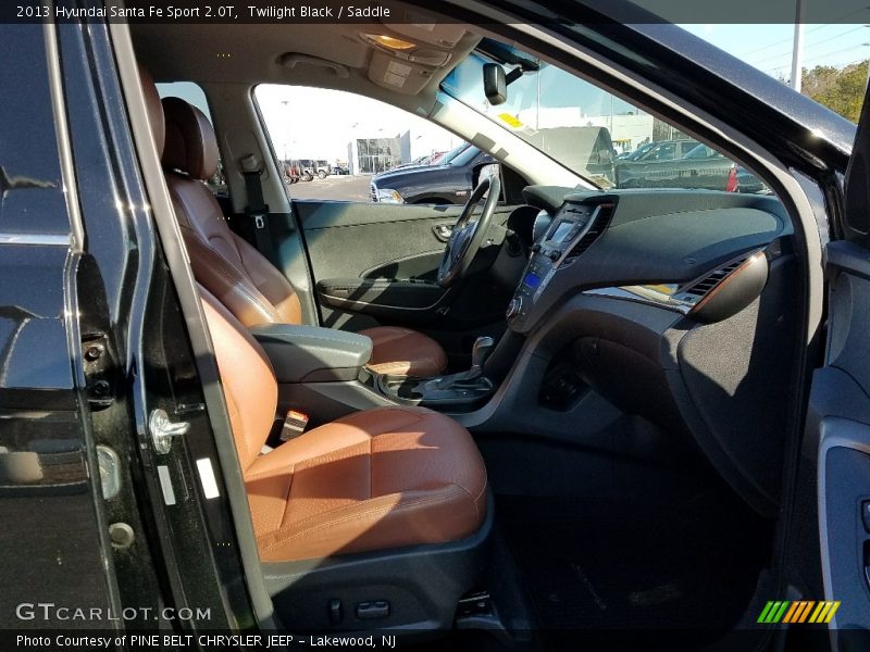 Twilight Black / Saddle 2013 Hyundai Santa Fe Sport 2.0T