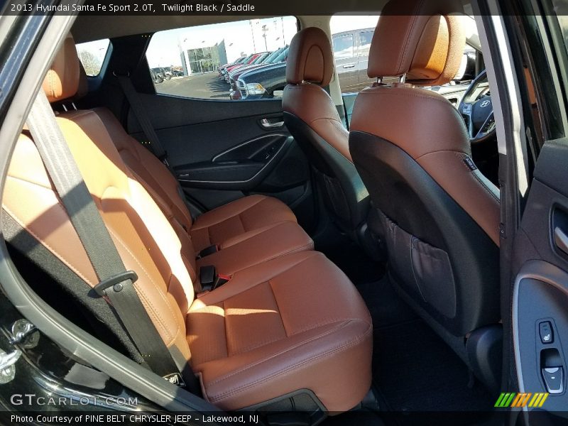 Twilight Black / Saddle 2013 Hyundai Santa Fe Sport 2.0T