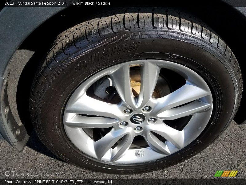 Twilight Black / Saddle 2013 Hyundai Santa Fe Sport 2.0T