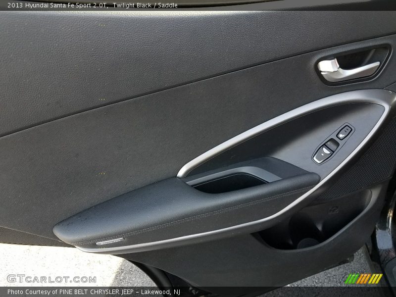 Twilight Black / Saddle 2013 Hyundai Santa Fe Sport 2.0T