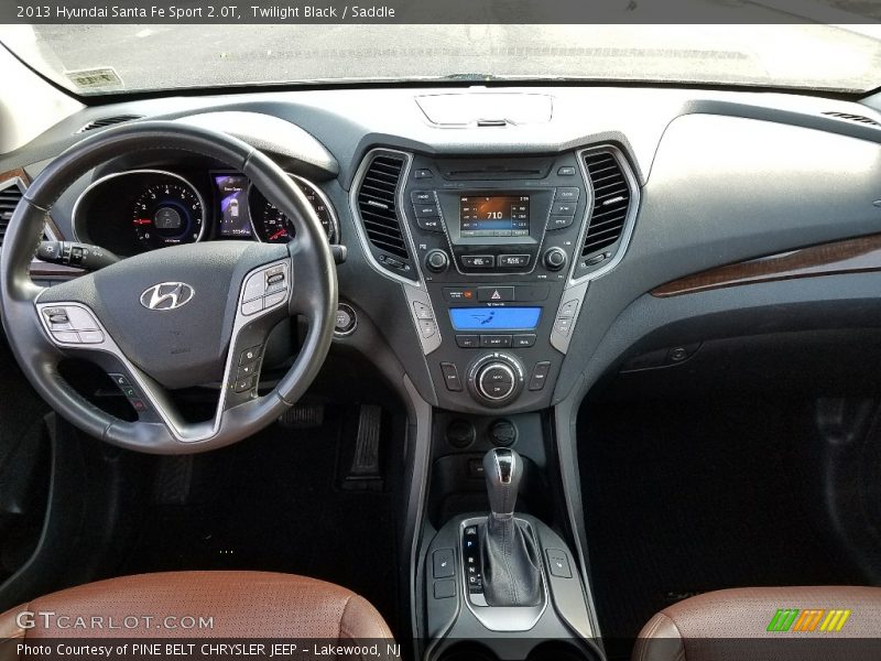 Twilight Black / Saddle 2013 Hyundai Santa Fe Sport 2.0T
