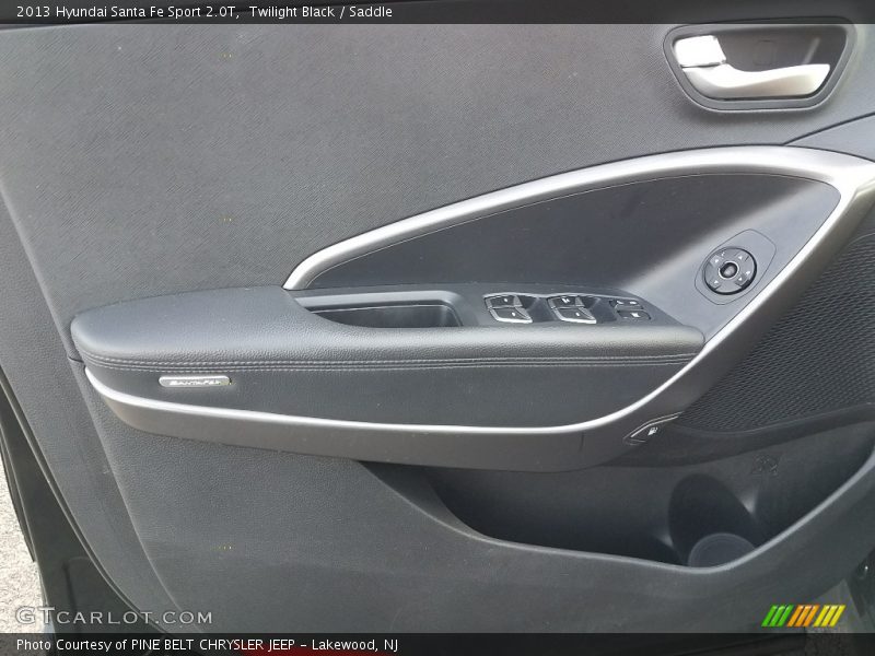 Twilight Black / Saddle 2013 Hyundai Santa Fe Sport 2.0T