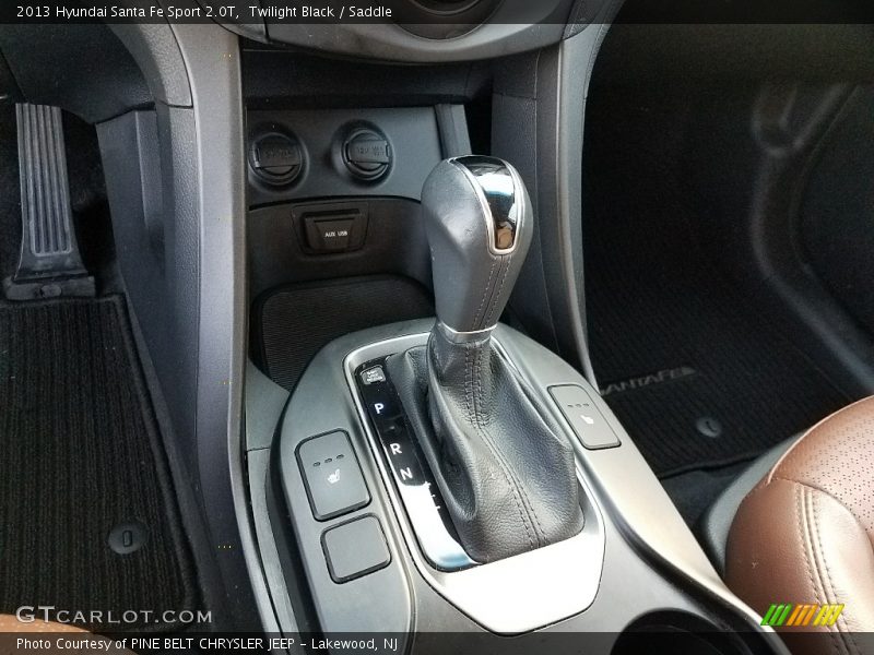Twilight Black / Saddle 2013 Hyundai Santa Fe Sport 2.0T
