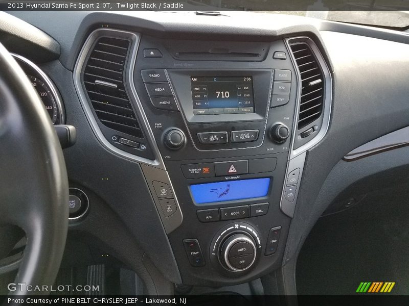 Twilight Black / Saddle 2013 Hyundai Santa Fe Sport 2.0T